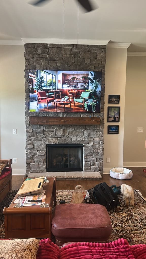 How to Mount a 65-Inch TCL QM6K